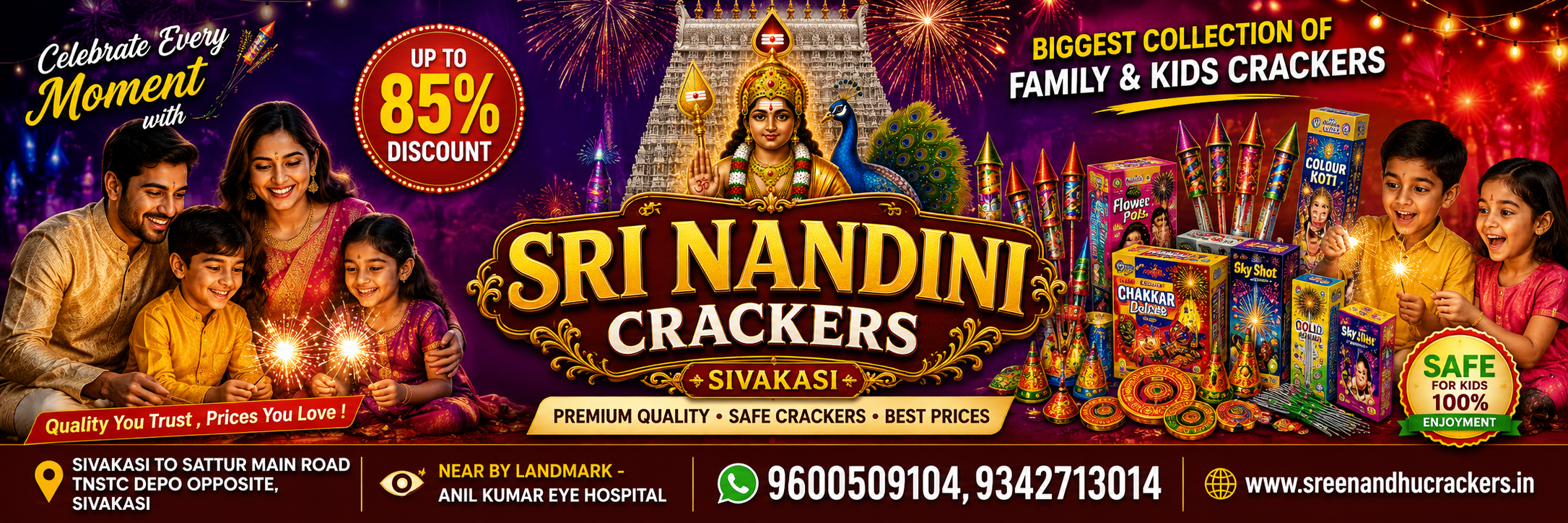 Sri Nandini Crackers Sivakasi 2026