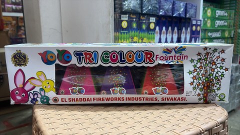 Tri Colour Fountain (5 Pcs)